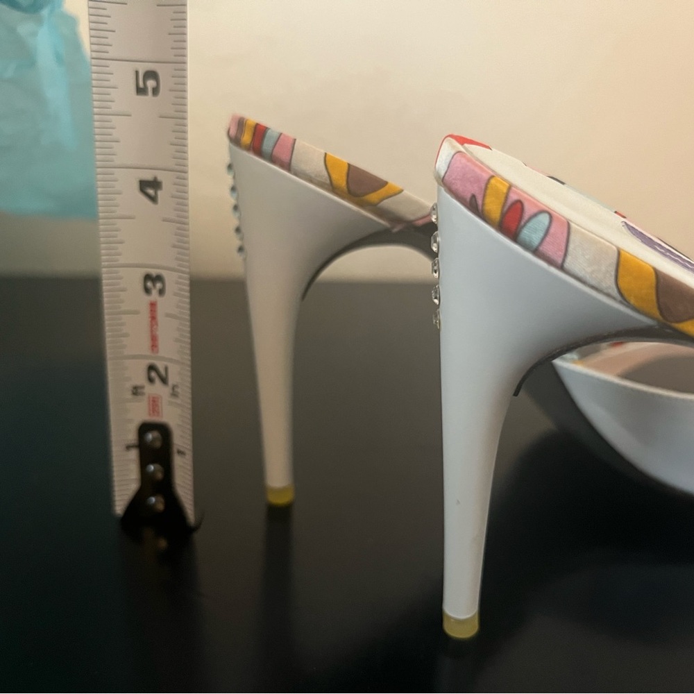 Emilio Pucci High Heeled Sandals Size 41 New in Box - Picture 4 of 16